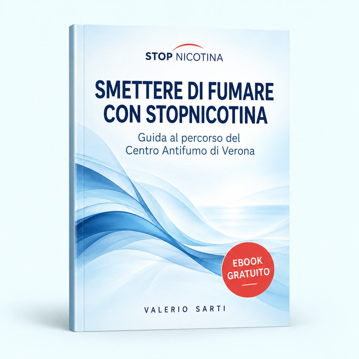 Copertina dell’ebook gratuito Smettere di fumare con StopNicotina di Valerio Sarti